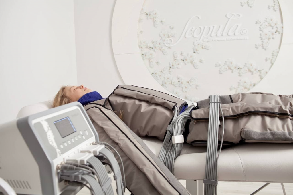 Прессотерапия 36 камер и инфракрасный прогрев VASLIM